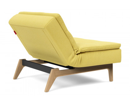 Innovation Living Dublexo Eik Chair Oak - 554 Soft Mustard Flower