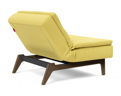 Innovation Living Dublexo Eik Chair Smoked Oak - 554 Soft Mustard Flower