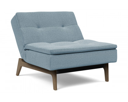 Innovation Living Dublexo Eik Chair Smoked Oak - 558 Soft Indigo