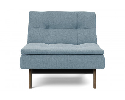 Innovation Living Dublexo Eik Chair Smoked Oak - 558 Soft Indigo