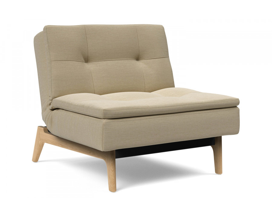 Innovation Living Dublexo Eik Chair Oak - 571 Vivus Dusty Sand