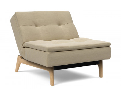 Innovation Living Dublexo Eik Chair Oak - 571 Vivus Dusty Sand