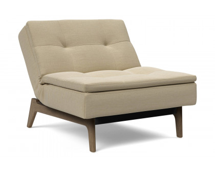 Innovation Living Dublexo Eik Chair Smoked Oak - 571 Vivus Dusty Sand