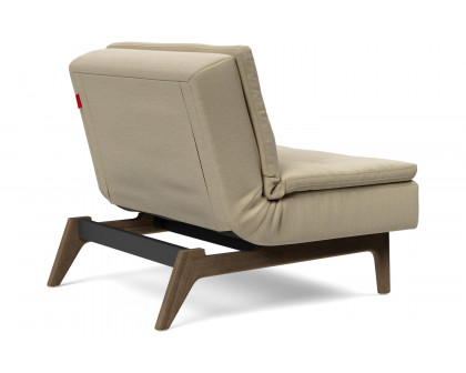 Innovation Living Dublexo Eik Chair Smoked Oak - 571 Vivus Dusty Sand