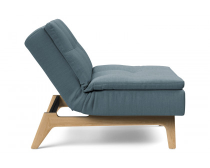 Innovation Living Dublexo Eik Chair Oak - 573 Vivus Dusty Blue