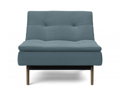 Innovation Living Dublexo Eik Chair Smoked Oak - 573 Vivus Dusty Blue