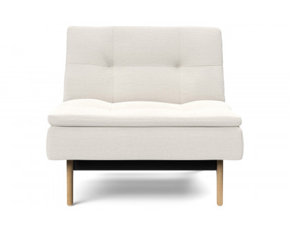 Innovation Living Dublexo Eik Chair Oak - 574 Vivus Dusty Off White