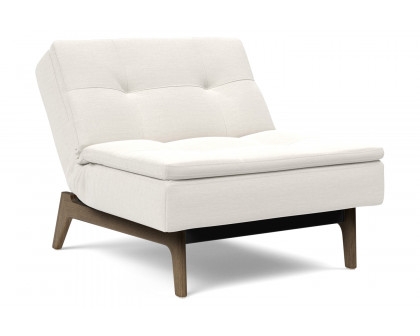 Innovation Living Dublexo Eik Chair Smoked Oak - 574 Vivus Dusty Off White