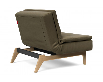 Innovation Living Dublexo Eik Chair Oak - 575 Vivus Dusty Olive