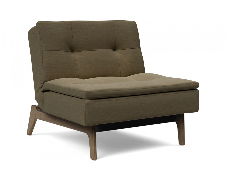 Innovation Living Dublexo Eik Chair Smoked Oak - 575 Vivus Dusty Olive