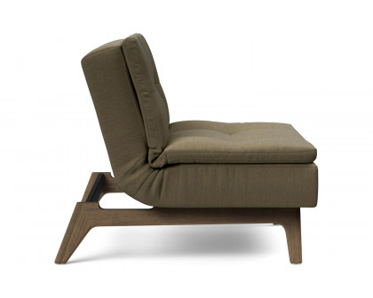 Innovation Living Dublexo Eik Chair Smoked Oak - 575 Vivus Dusty Olive