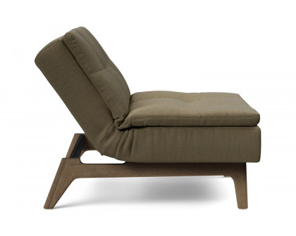 Innovation Living Dublexo Eik Chair Smoked Oak - 575 Vivus Dusty Olive