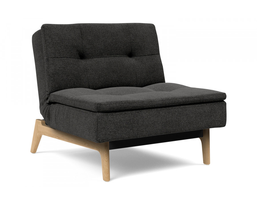 Innovation Living Dublexo Eik Chair Oak - 577 Kenya Dark Gray