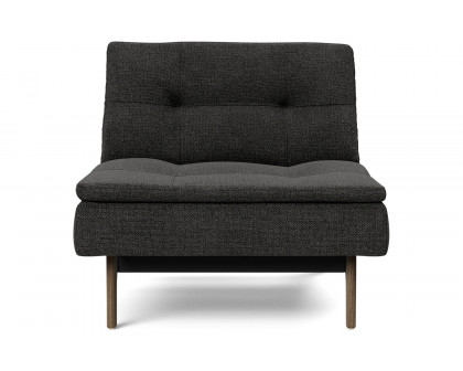 Innovation Living Dublexo Eik Chair Smoked Oak - 577 Kenya Dark Gray