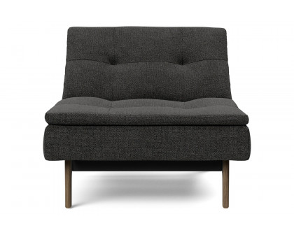 Innovation Living Dublexo Eik Chair Smoked Oak - 577 Kenya Dark Gray