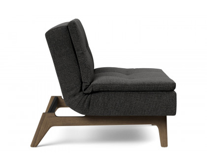 Innovation Living Dublexo Eik Chair Smoked Oak - 577 Kenya Dark Gray