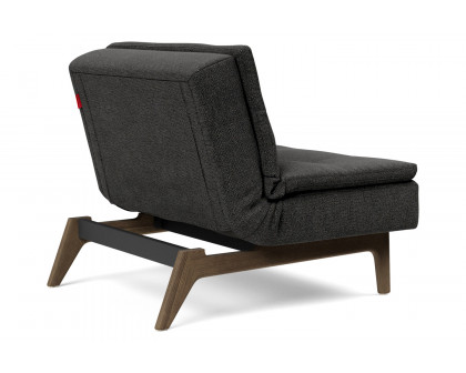 Innovation Living Dublexo Eik Chair Smoked Oak - 577 Kenya Dark Gray