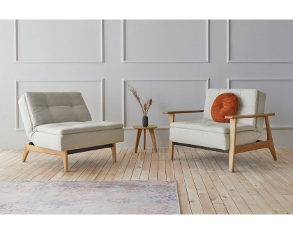 Innovation Living Dublexo Eik Chair Oak - 579 Kenya Gravel