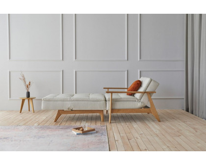 Innovation Living Dublexo Eik Chair Oak - 579 Kenya Gravel