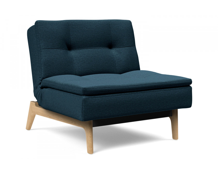 Innovation Living Dublexo Eik Chair Oak - 580 Argus Navy Blue