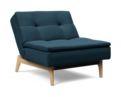 Innovation Living Dublexo Eik Chair Oak - 580 Argus Navy Blue