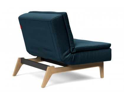 Innovation Living Dublexo Eik Chair Oak - 580 Argus Navy Blue