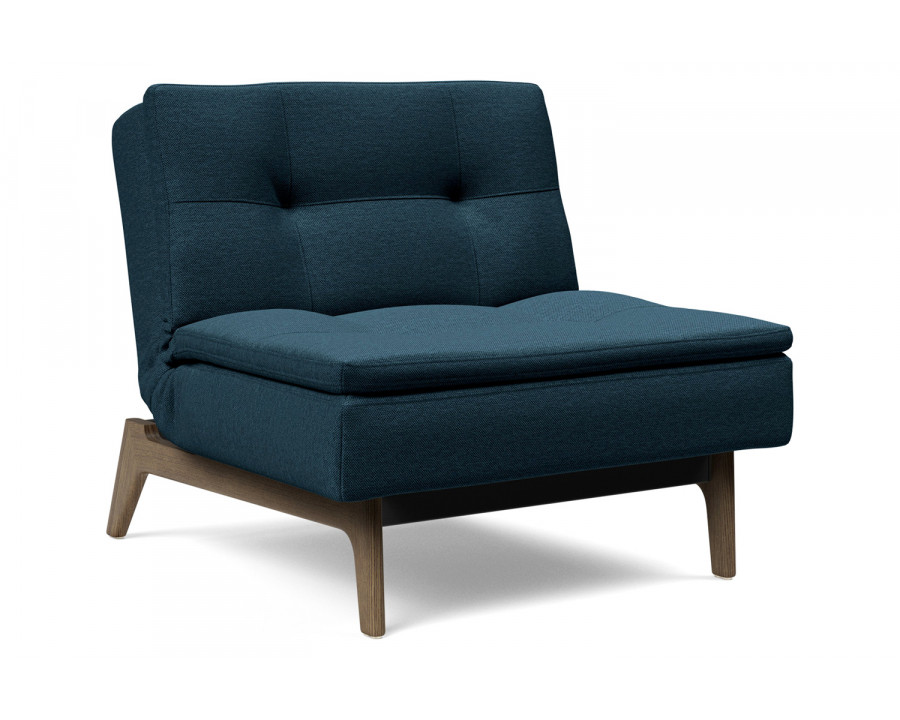 Innovation Living Dublexo Eik Chair Smoked Oak - 580 Argus Navy Blue