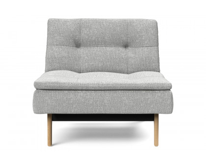 Innovation Living Dublexo Eik Chair Oak - 590 Micro Check Gray