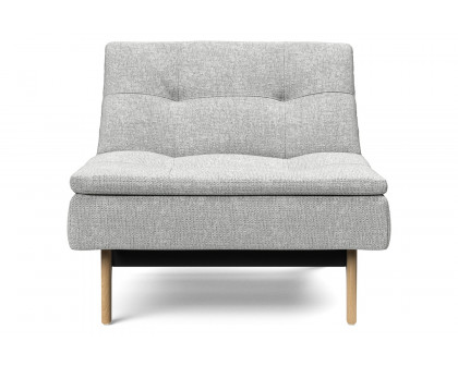 Innovation Living Dublexo Eik Chair Oak - 590 Micro Check Gray