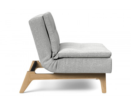 Innovation Living Dublexo Eik Chair Oak - 590 Micro Check Gray