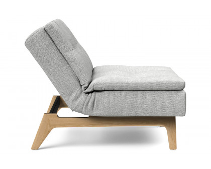 Innovation Living Dublexo Eik Chair Oak - 590 Micro Check Gray