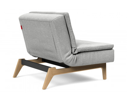 Innovation Living Dublexo Eik Chair Oak - 590 Micro Check Gray