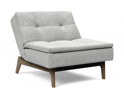 Innovation Living Dublexo Eik Chair Smoked Oak - 590 Micro Check Gray