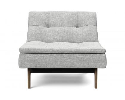 Innovation Living Dublexo Eik Chair Smoked Oak - 590 Micro Check Gray