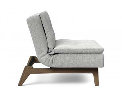 Innovation Living Dublexo Eik Chair Smoked Oak - 590 Micro Check Gray