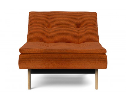 Innovation Living Dublexo Eik Chair Oak - 595 Corduroy Burnt Orange