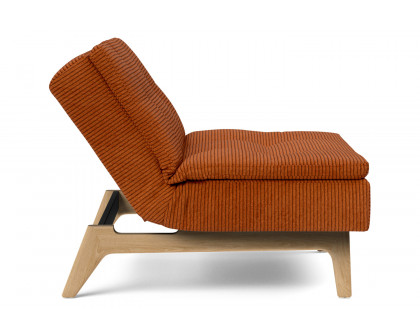 Innovation Living Dublexo Eik Chair Oak - 595 Corduroy Burnt Orange