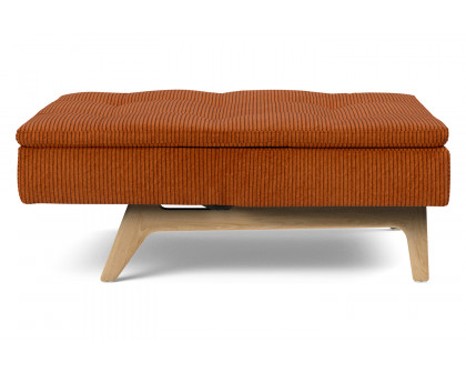 Innovation Living Dublexo Eik Chair Oak - 595 Corduroy Burnt Orange