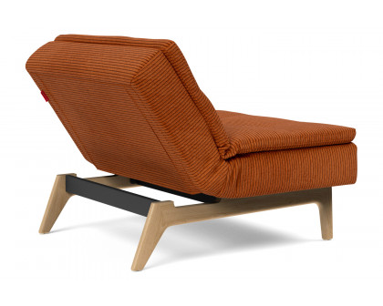 Innovation Living Dublexo Eik Chair Oak - 595 Corduroy Burnt Orange