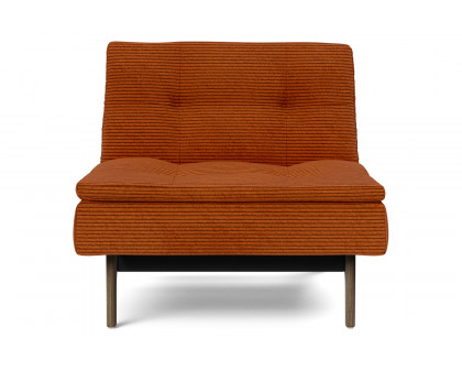 Innovation Living Dublexo Eik Chair Smoked Oak - 595 Corduroy Burnt Orange