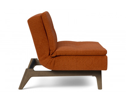 Innovation Living Dublexo Eik Chair Smoked Oak - 595 Corduroy Burnt Orange