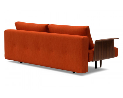 Innovation Living Recast Plus Sofa Bed Dark Styletto with Arms - 506 Elegance Paprika