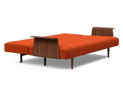 Innovation Living Recast Plus Sofa Bed Dark Styletto with Arms - 506 Elegance Paprika