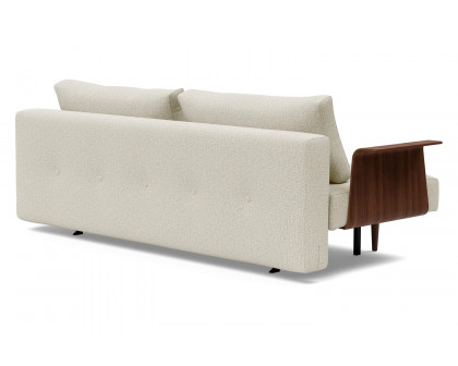 Innovation Living Recast Plus Sofa Bed Dark Styletto with Arms - 527 Mixed Dance Natural