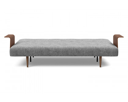 Innovation Living Recast Plus Sofa Bed Dark Styletto with Arms - 563 Twist Charcoal