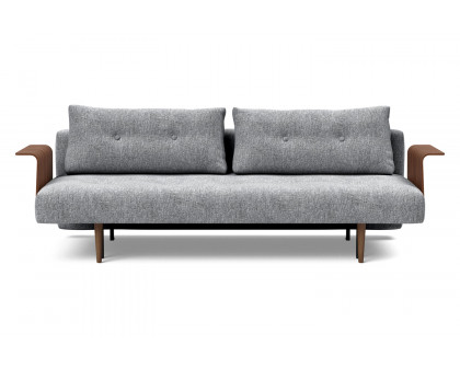 Innovation Living Recast Plus Sofa Bed Dark Styletto with Arms - 565 Twist Granite