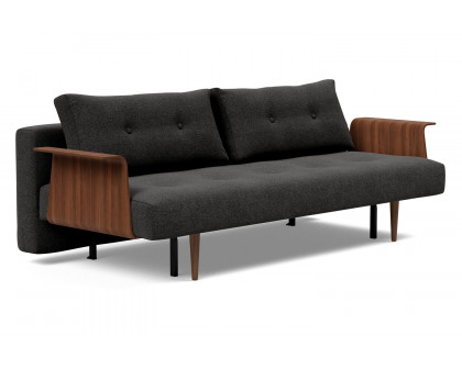 Innovation Living - Recast Plus Sofa Bed Dark Styletto with Arms