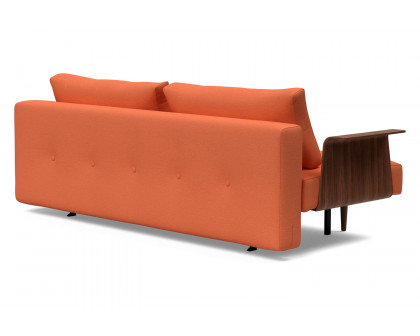 Innovation Living Recast Plus Sofa Bed Dark Styletto with Arms - 581 Argus Rust