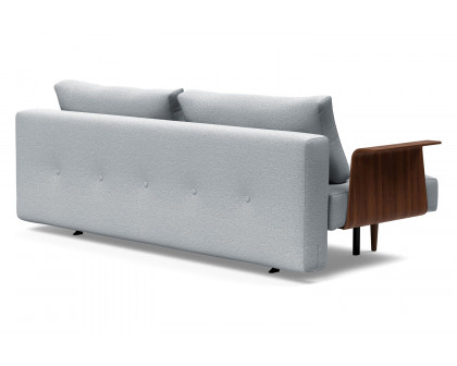 Innovation Living Recast Plus Sofa Bed Dark Styletto with Arms - 583 Argus Gray