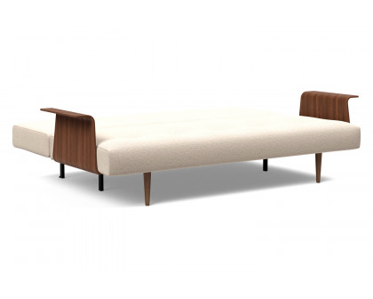 Innovation Living Recast Plus Sofa Bed Dark Styletto with Arms - 584 Argus Natural